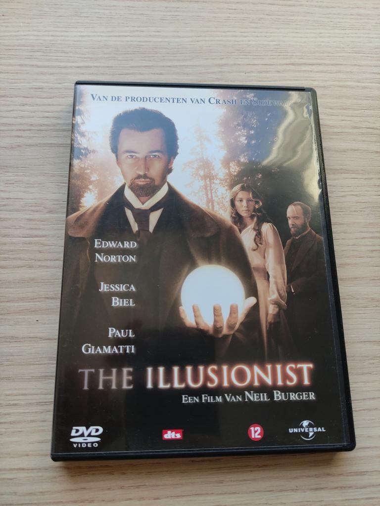 The Illusionist DVD - Edward Norton, Jessica Biel, Cd's en Dvd's, Vanaf 12 jaar, Ophalen of Verzenden, Gebruikt, Drama