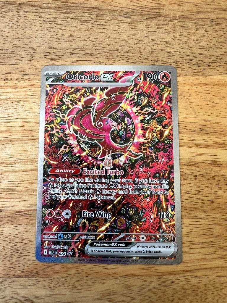 Oricorio ex (MEP 024) MEP Black Star Promos, Ophalen of Verzenden, Zo goed als nieuw