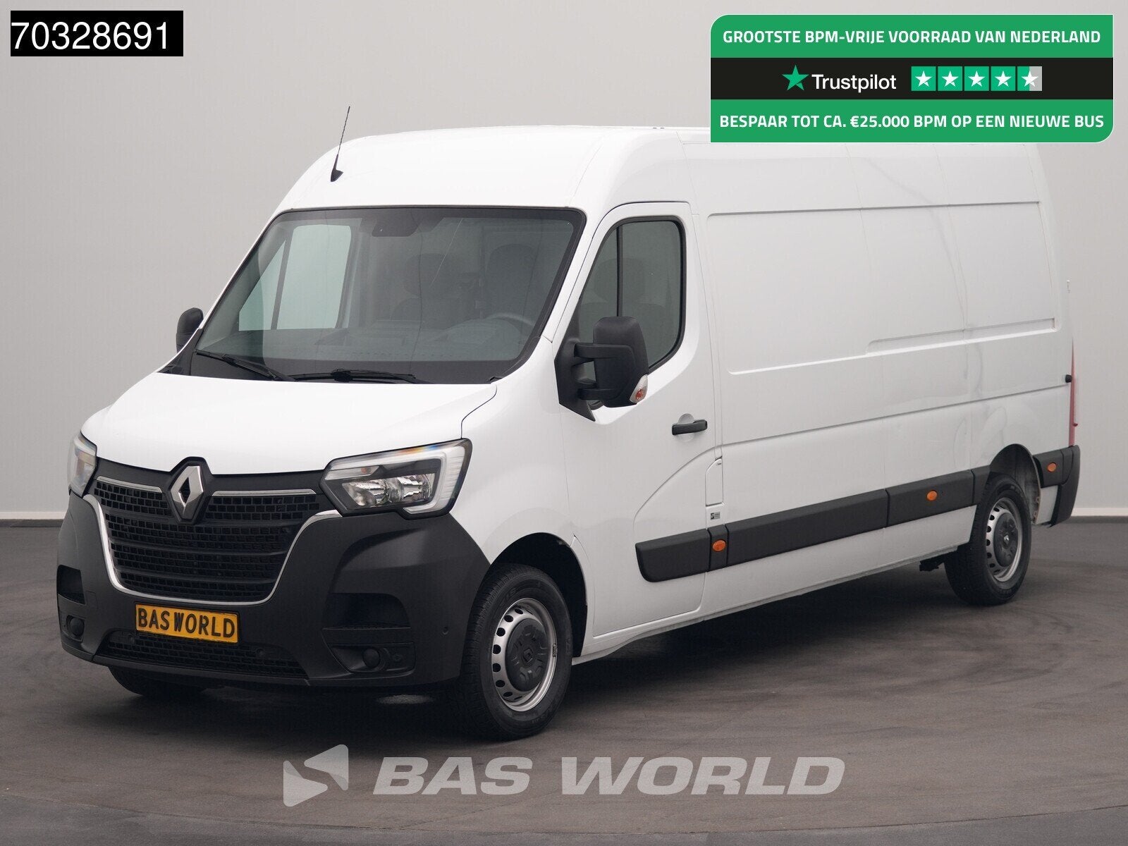 Renault Master 135PK L3H2 LED Airco Cruise Parkeersensoren v, Gebruikt, Euro 6, 4 cilinders, Renault