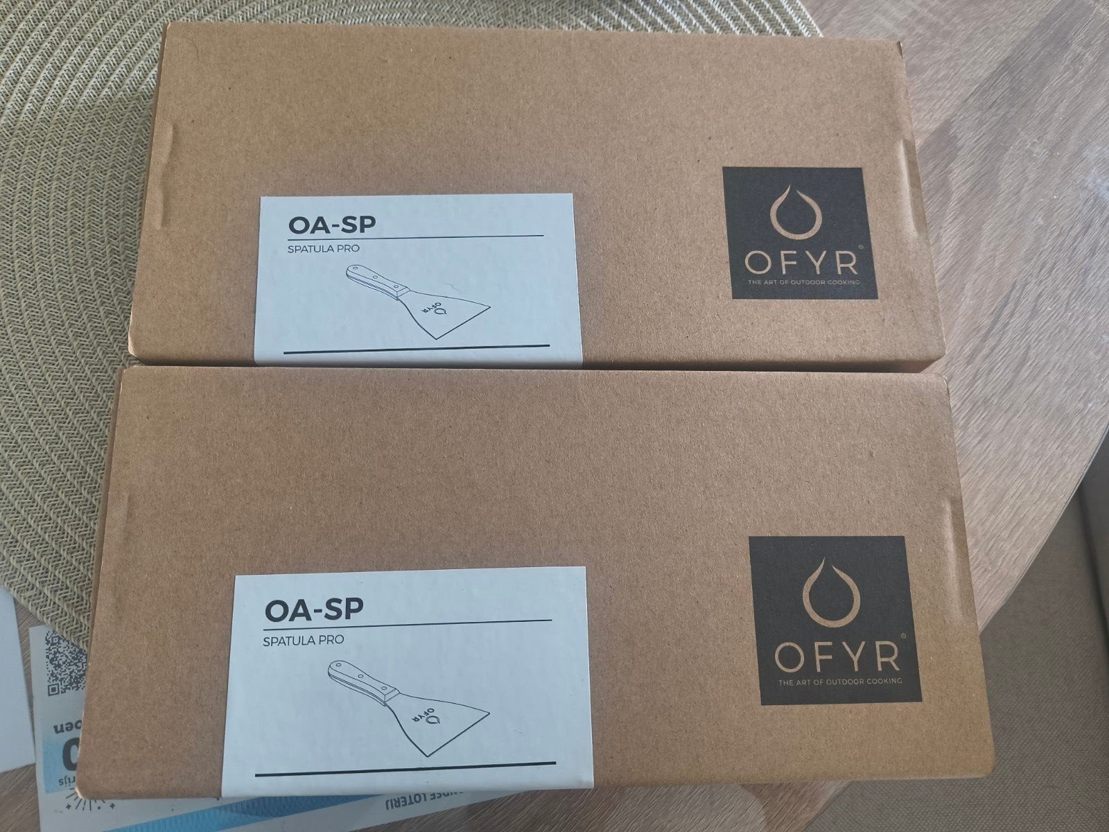 2 spatels pro van het merk ofyr, Tuin en Terras, Ophalen of Verzenden, Nieuw, OFYR