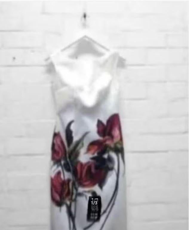 Sonia Pena - Prachtige Jurk maat 34 - Nieuw €300, Wit, Nieuw, Ophalen of Verzenden, Knielengte