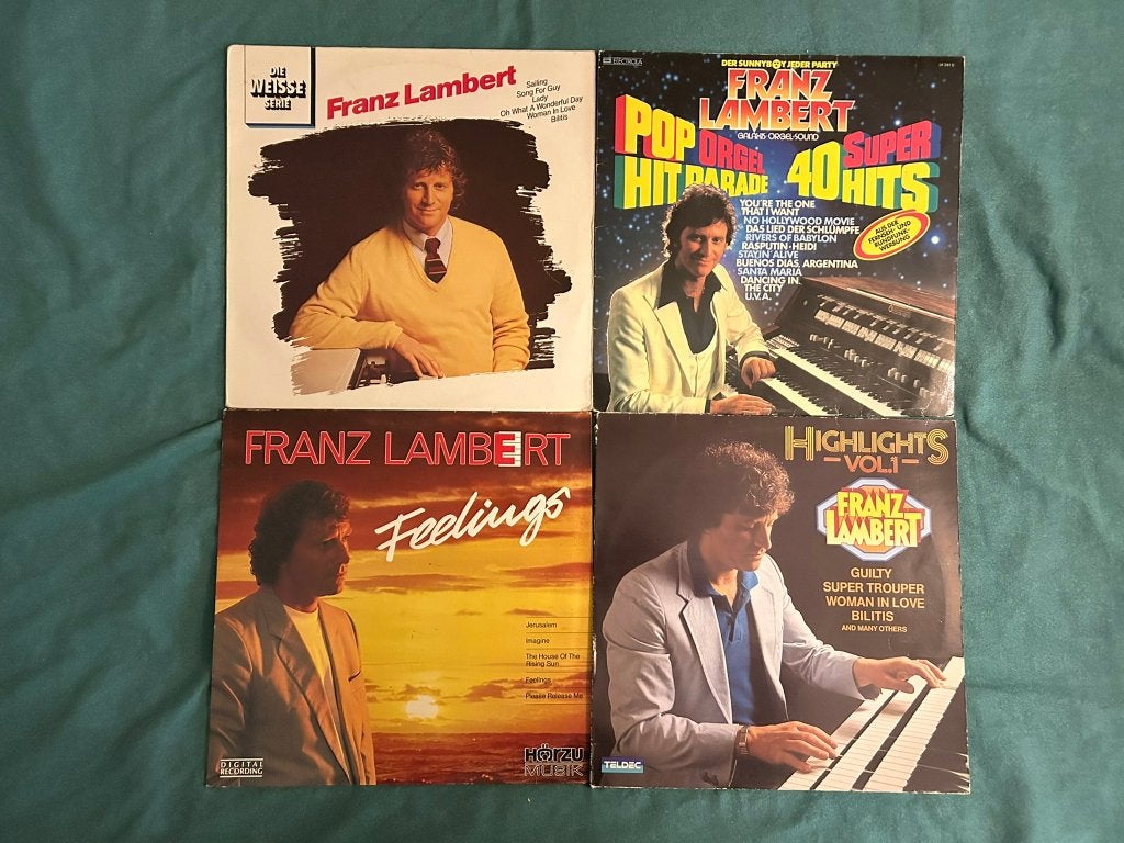 6 LP's Franz Lambert (ook per stuk te koop), Gebruikt, Overige typen, Ophalen of Verzenden, 12 inch