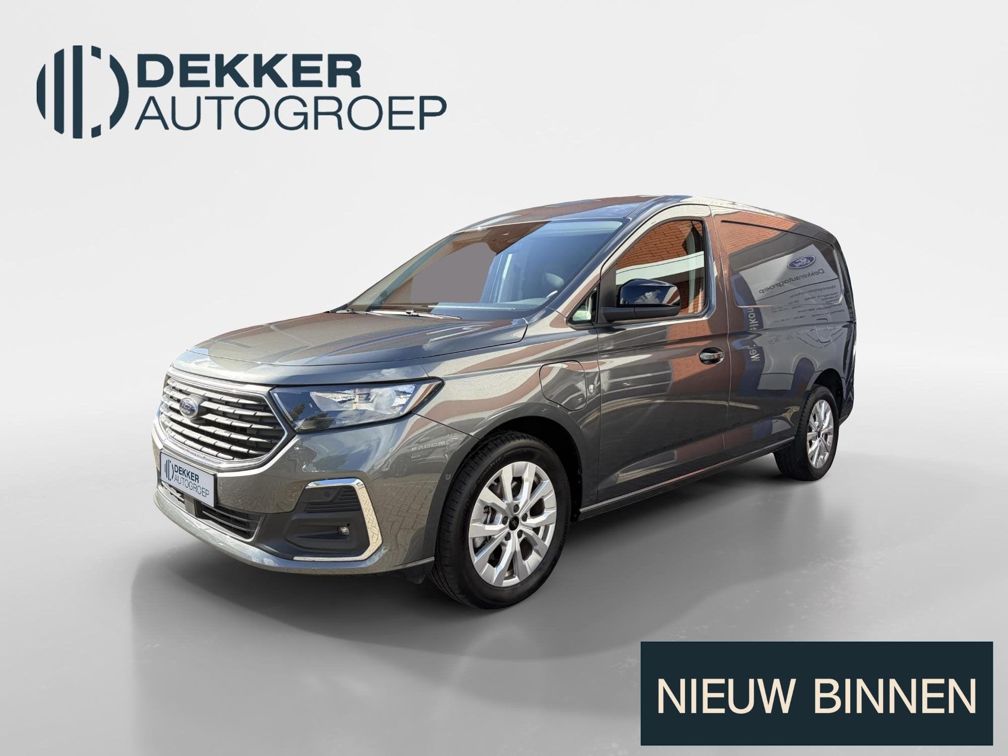 Ford Transit Connect 1.5 EcoBoost PHEV L2 Limited TREKHAAK ., Auto's, Euro 6, 4 cilinders, 150 pk, Bedrijf