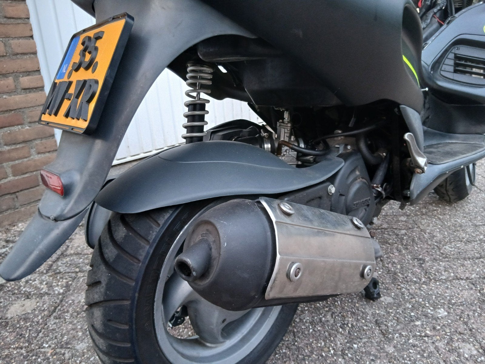 m08 gilera runner 180cc A2 met NL kenteken., Fietsen en Brommers, Scooters | Piaggio, Ophalen, Gebruikt, 180 cc, Overige modellen