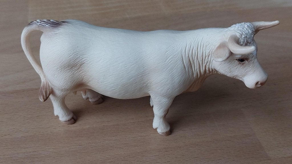 Schleich koe, Ophalen of Verzenden, Zo goed als nieuw, Boerderijdier, Beeldje of Figuurtje