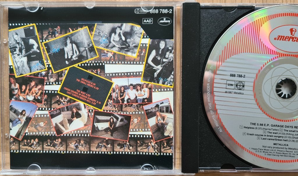 METALLICA - The $5.98 E.P. Garage days re-revisited ( CD ), Metal, EP, Speciale editie, Ophalen of Verzenden