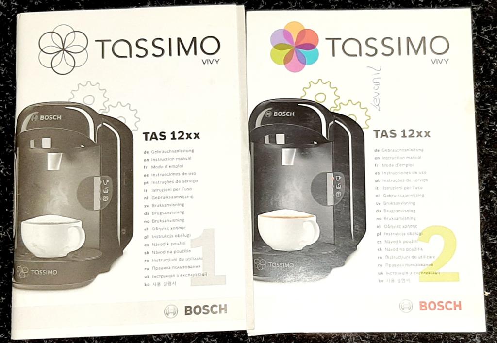 Zwarte Koffie machine tassimo TAS 12xx, Witgoed en Apparatuur, Koffiezetapparaten, Koffiemachine, Ophalen of Verzenden