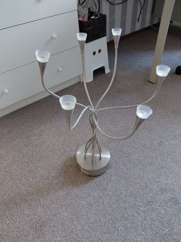 plafondlamp ikea tived, Ophalen, Zilver, LED, Overige fittingen
