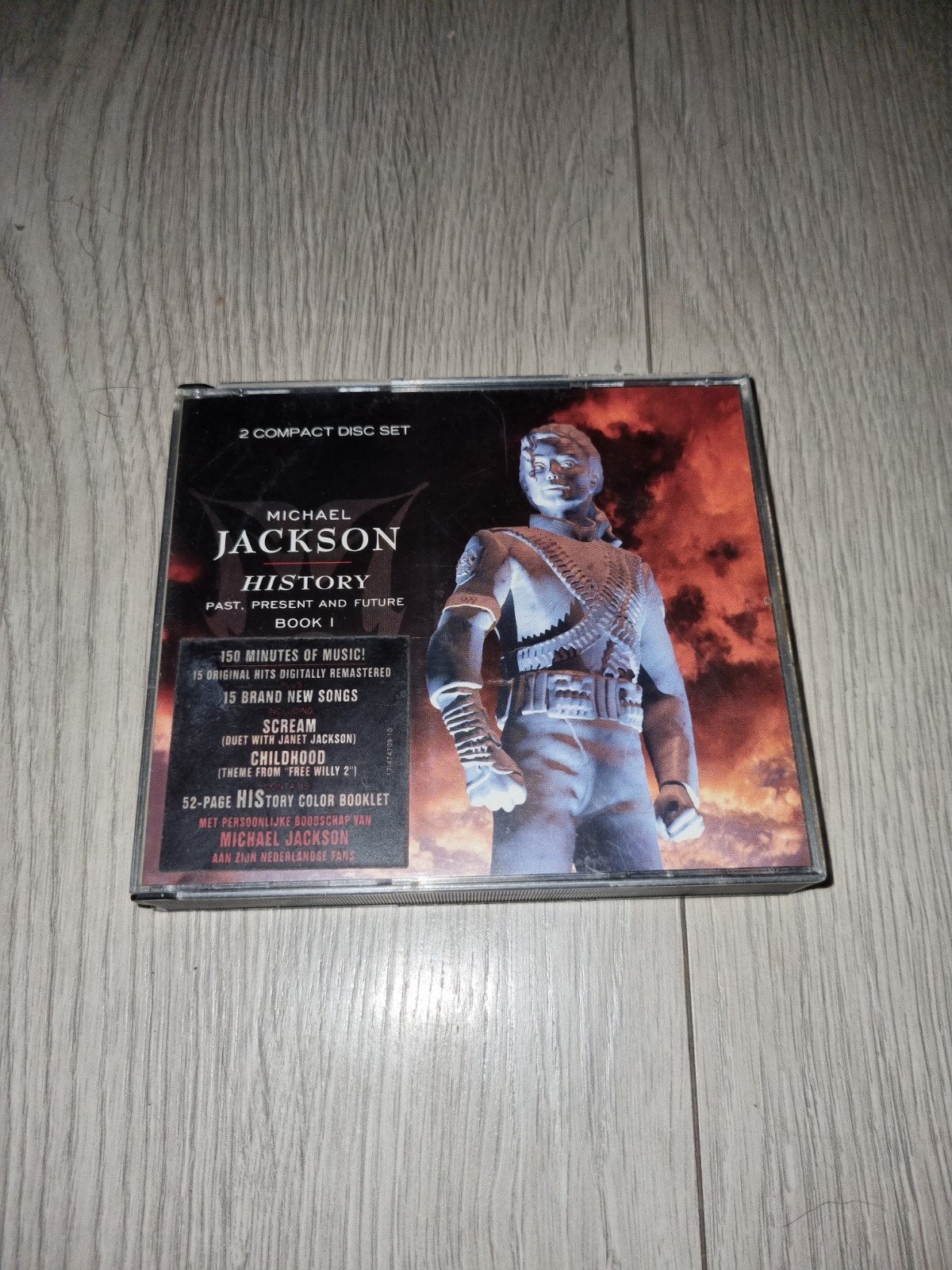 Dubbel cd Michael Jackson  :  history, past, present and fut, Ophalen of Verzenden, Rock