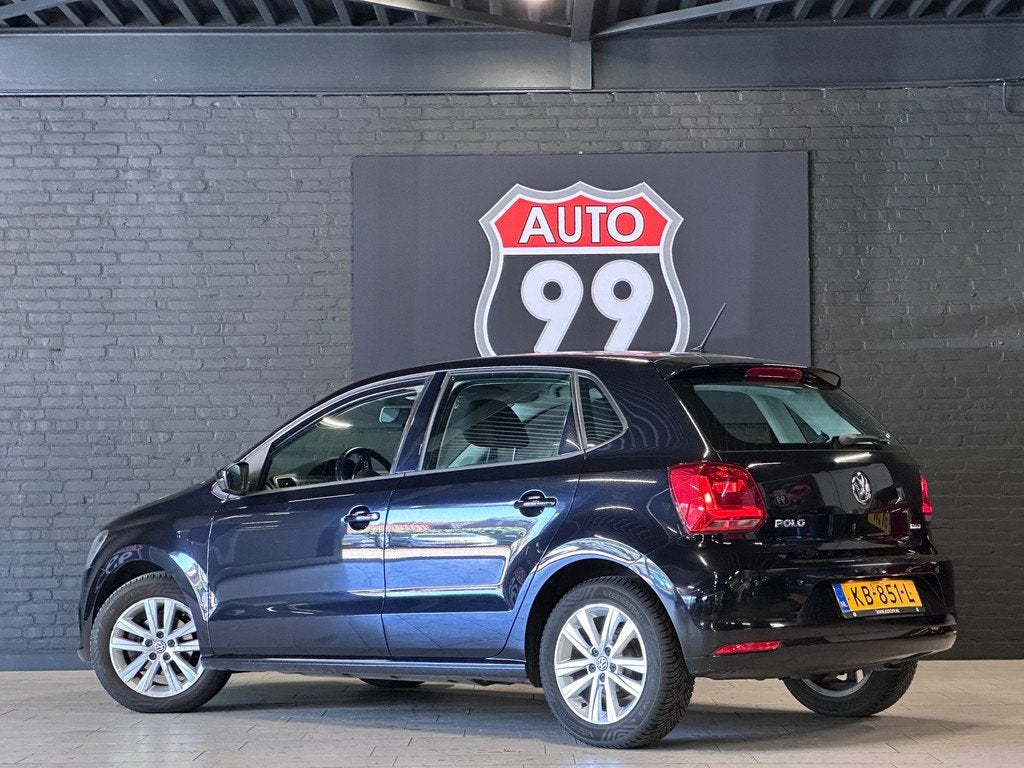Volkswagen Polo 1.0 Comfortline AIRCO / SCHERM / ELEKT RAMEN, Stof, Zwart, Bedrijf, Handgeschakeld