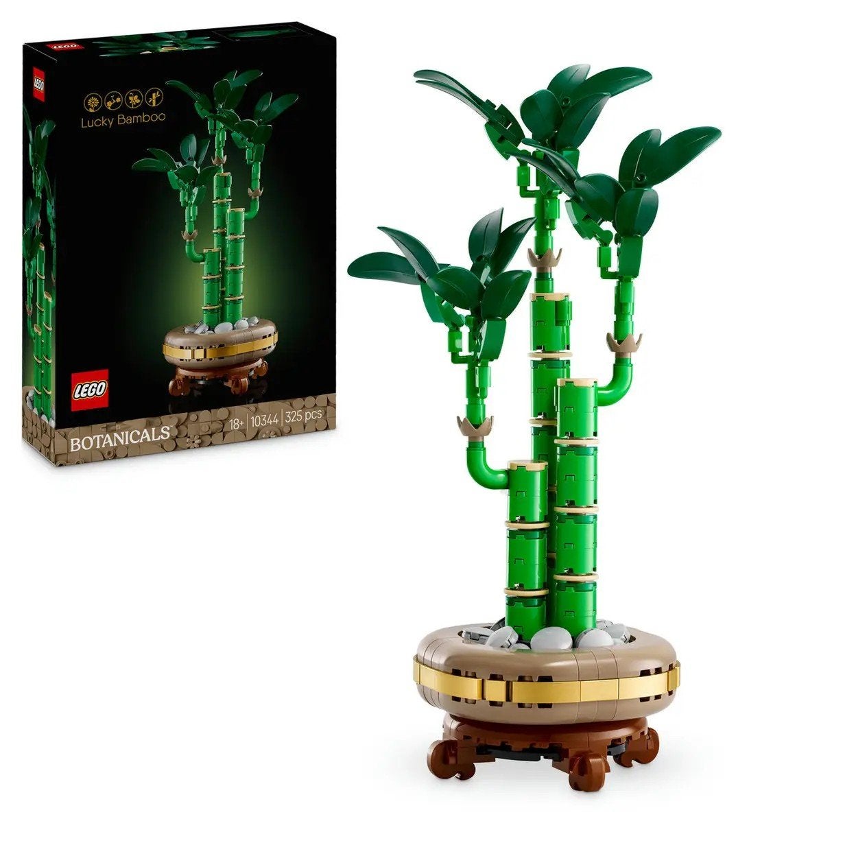 LEGO Botanical Bamboe 10344, Ophalen of Verzenden, Zo goed als nieuw