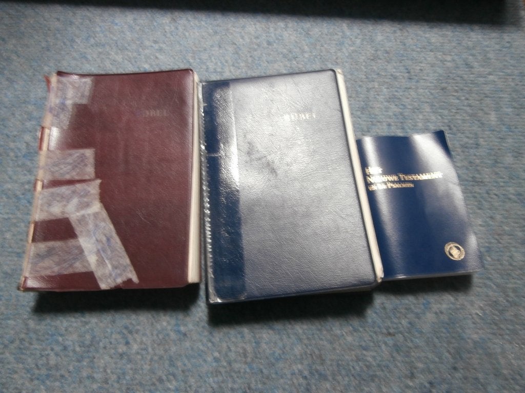 Bijbel gebruikt nieuwe testament oude testament kaart Israël, Ophalen of Verzenden, Gelezen, NBG, Christendom | Protestants