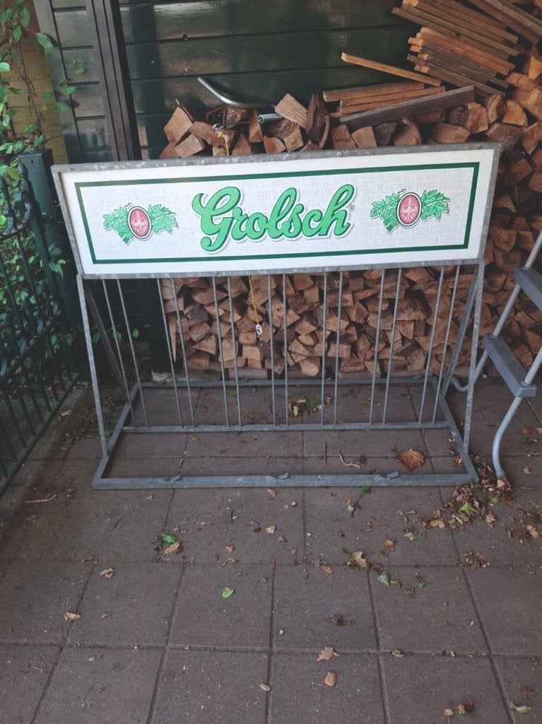 GROLSCH FIETSENREK, Ophalen of Verzenden, Gebruikt