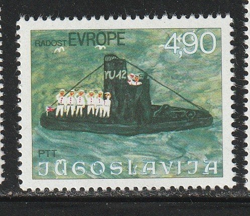Verenigd Europa 1976 - Joegoslavië - Vreugde voor het kind, Ophalen, Postfris, Overige thema's