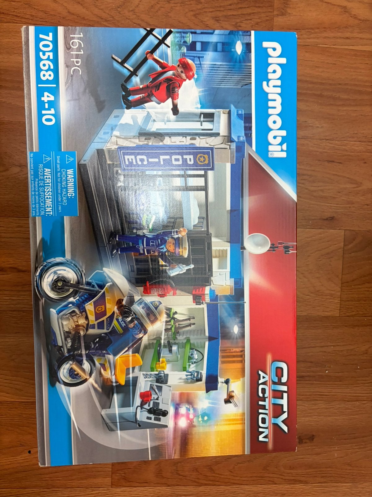 Playmobil city action 70568 politiebureau, Gebouw, Complete set, Nieuw, Ophalen of Verzenden