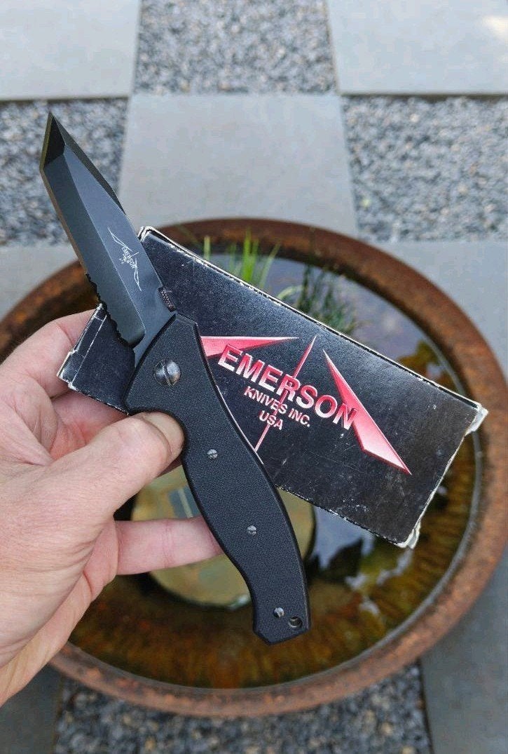 Emerson Specwar-B (Tanto) zakmes., Verzamelen, Ophalen of Verzenden, Zo goed als nieuw