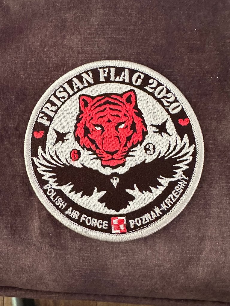 Frisian Flag 2020, Ophalen of Verzenden, Gebruikt, Patch, Badge of Embleem