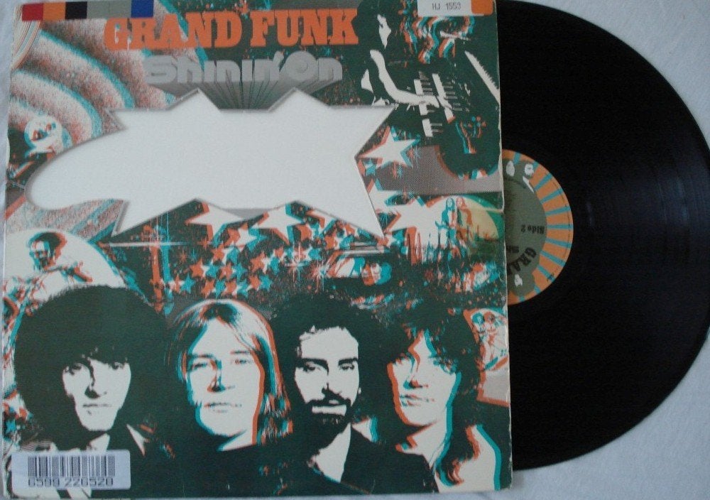 Grand Funk - Shinin on, LP, Gebruikt, Overige genres, Ophalen of Verzenden