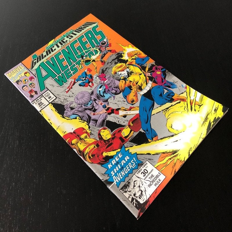Avengers West Coast Vol.2 #80 (1992) VF+ (8.5), Eén comic, Amerika, Marvel Comics, Ophalen of Verzenden