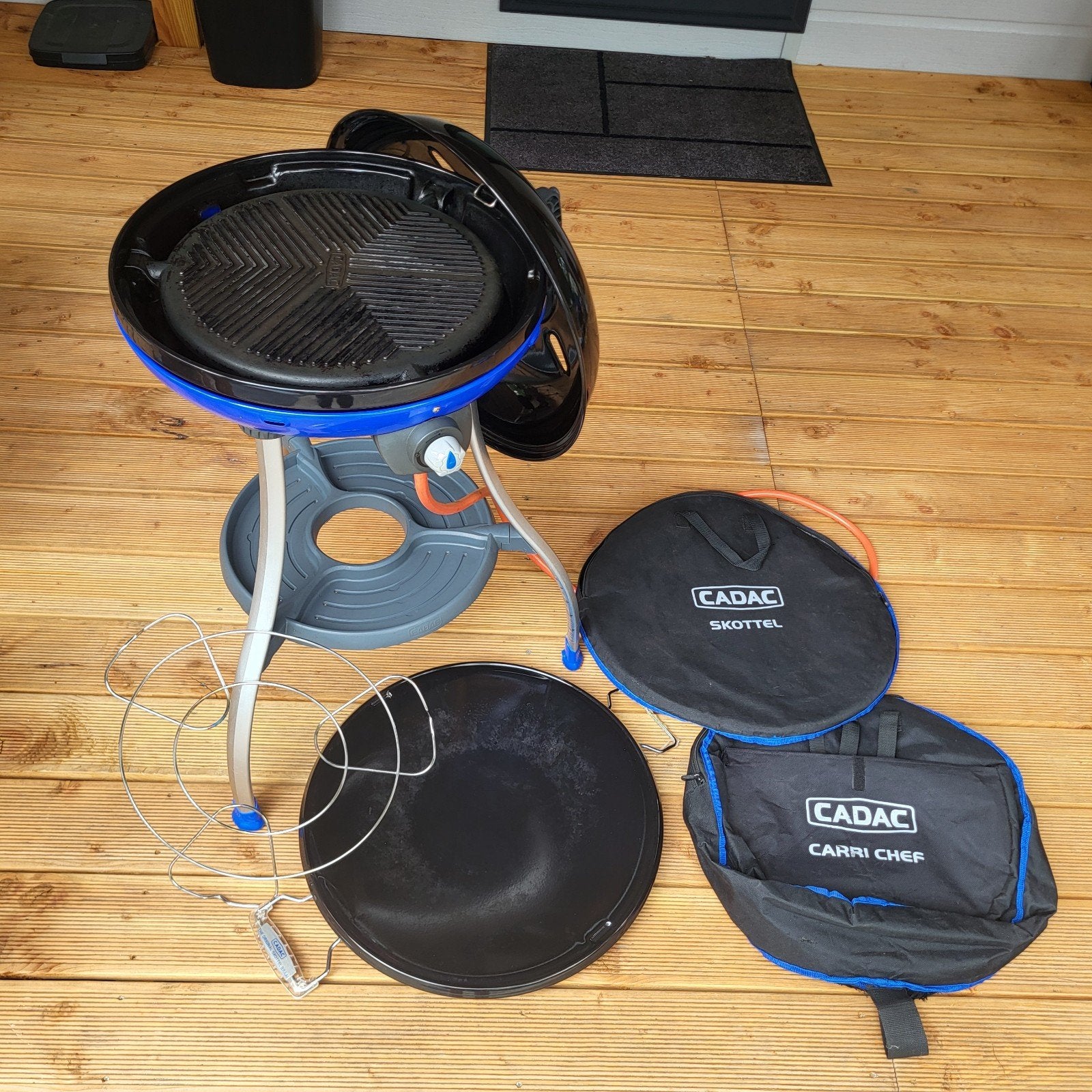 Cadac Carri Chef 2 BBQ met accessoires, Ophalen, Gebruikt, Cadac