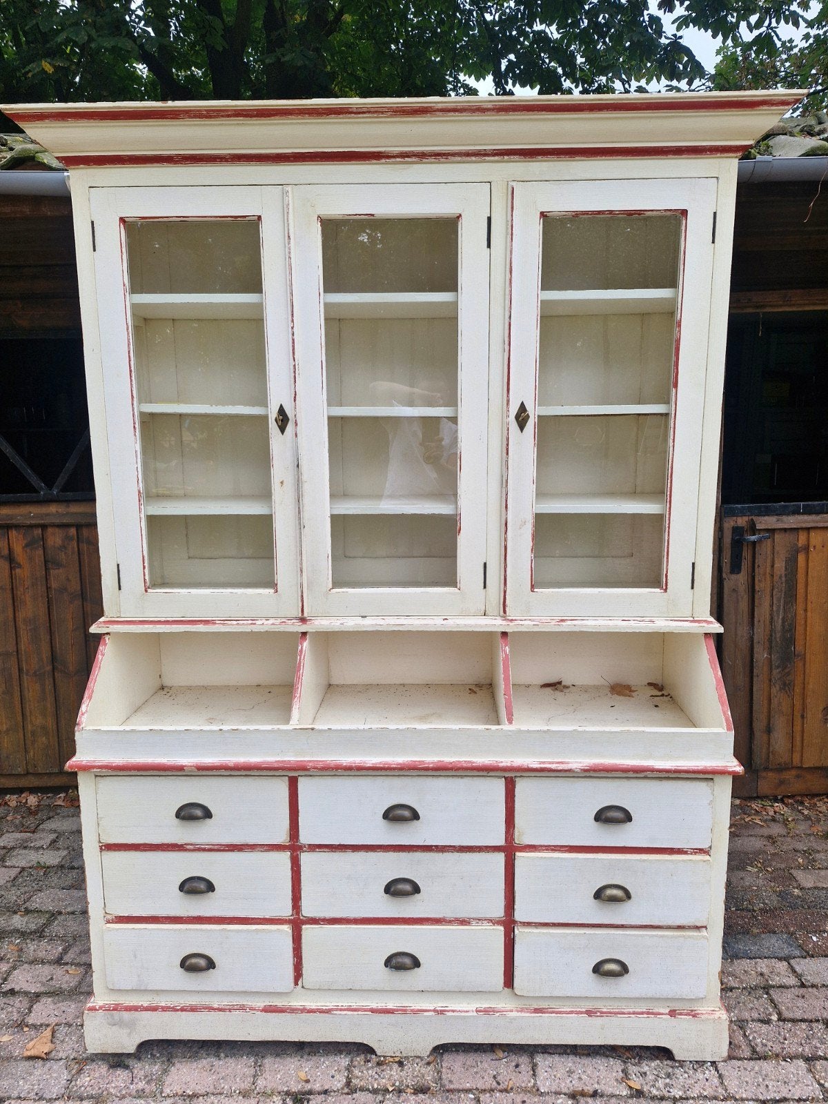 Brocante Vintage Kast, Ophalen of Verzenden