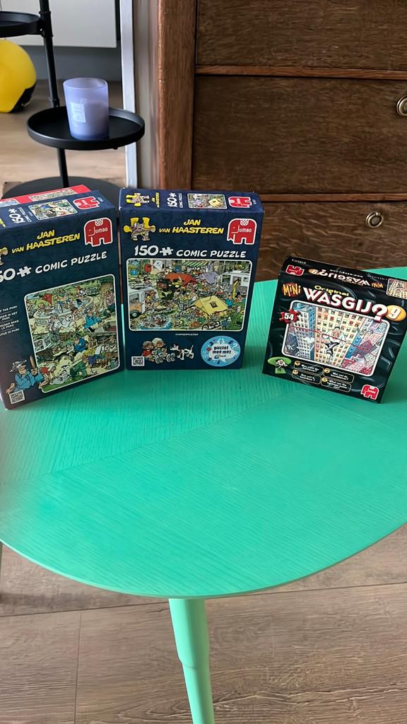 Mini puzzels, Ophalen of Verzenden, Minder dan 500 stukjes, Gebruikt, Legpuzzel