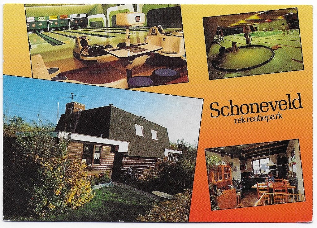 Breskens Rekreatiepark Schoneveld Ansichtkaart ( B6125), Ophalen of Verzenden, 1980 tot heden, Gelopen, Zeeland