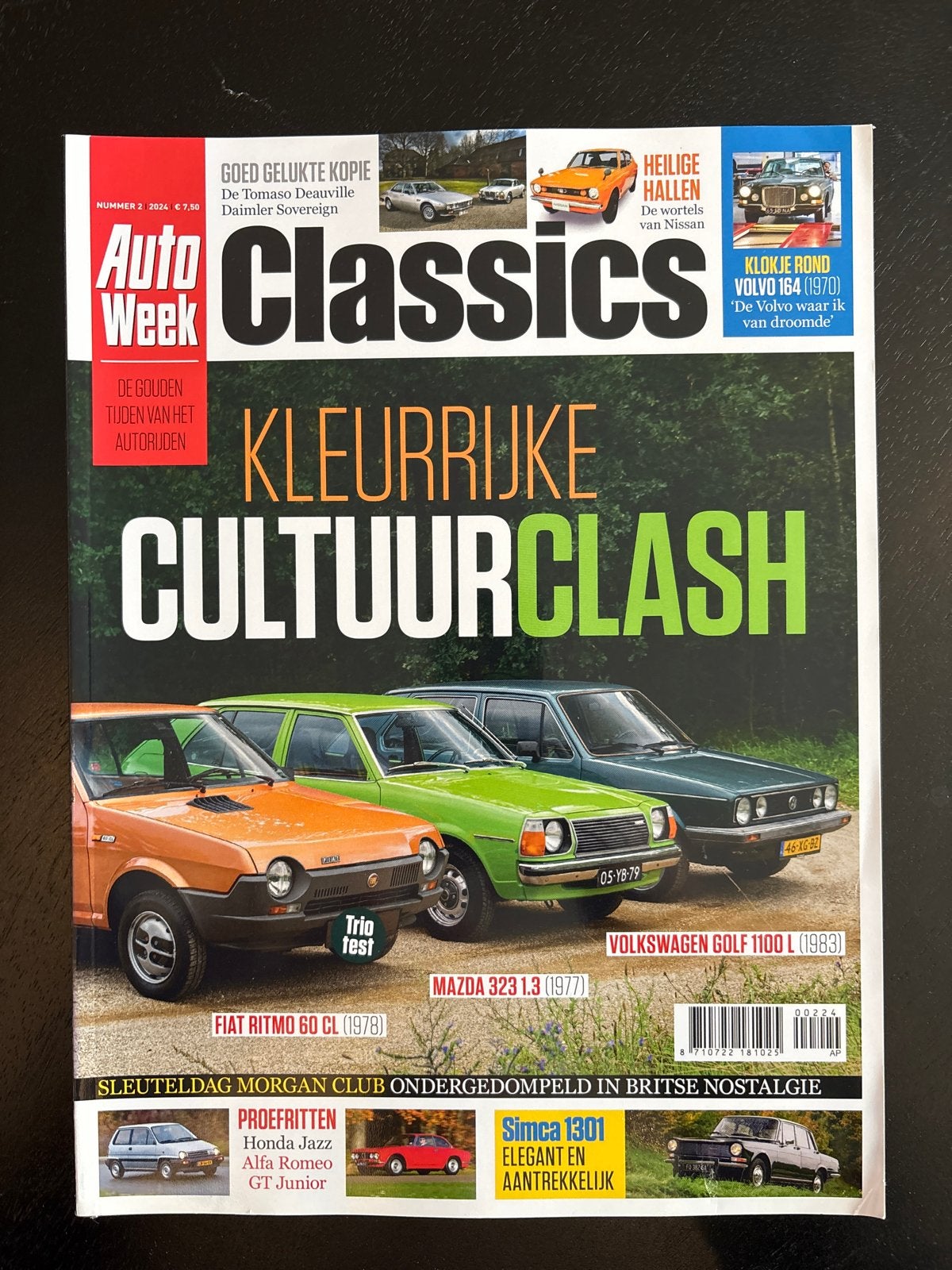 AutoWeek Classics: Kleurrijke Cultuurclash (Nummer 2, 2024), Ophalen of Verzenden, Nieuw, Algemeen
