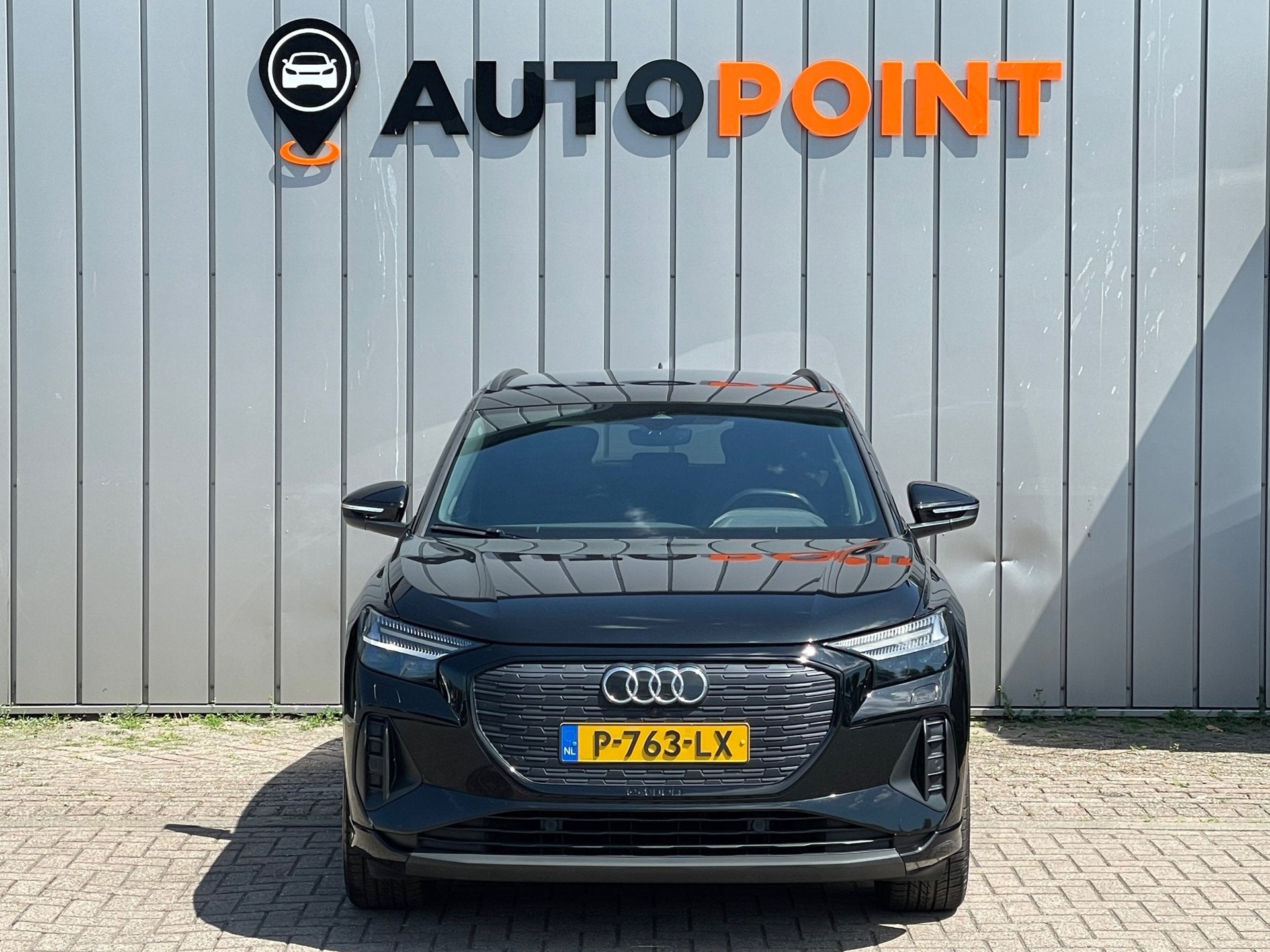 Audi Q4 e-tron 40 Launch edition Advanced 77 kWh 1EIG NAP WA, Automaat, Gebruikt, 520 km, Zwart