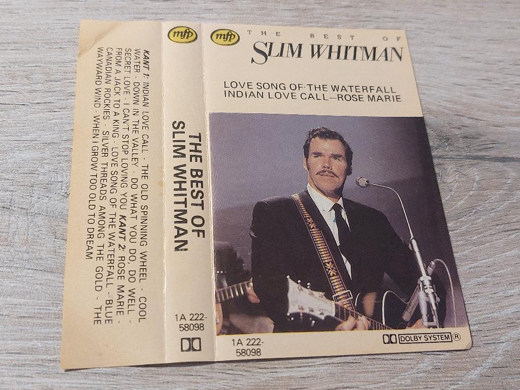 SLIM WHITMAN - THE BEST OF (MC), 1 bandje, Ophalen of Verzenden, Zo goed als nieuw, Origineel