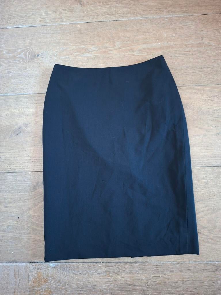 Pauw Amsterdam Zwarte Kokerrok mt 1 (36/S), Kleding | Dames, Zwart, Nieuw, Ophalen of Verzenden, Knielengte