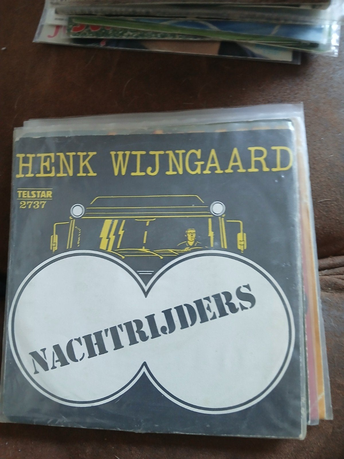 henk wijngaard  nachtrijders, Verzenden, Zo goed als nieuw, Overige formaten, Levenslied of Smartlap