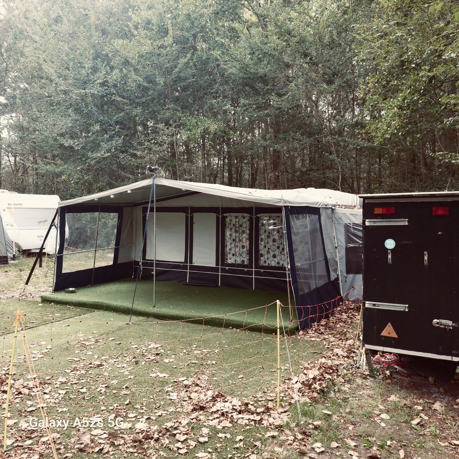 Knaus Azur 450 TU, Caravans en Kamperen, Ophalen, Gebruikt