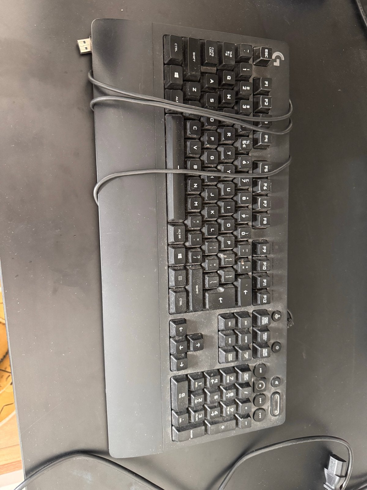 Logitech G-serie Gaming Toetsenbord - QWERTY, Ophalen, Gebruikt, Multimediatoetsen, Qwerty