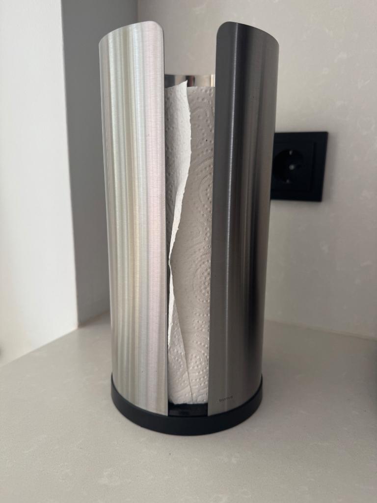 Blomus minimalistisch design keukenrolhouder RVS staal, Huis en Inrichting, Keuken | Keukenbenodigdheden, Overige typen, Ophalen of Verzenden