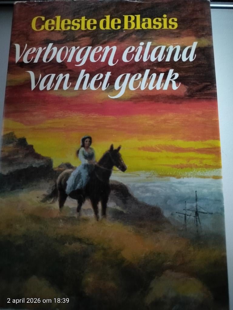 Verborgen eiland van het geluk, Verzenden, Zo goed als nieuw, Celeste de Blasis, Amerika