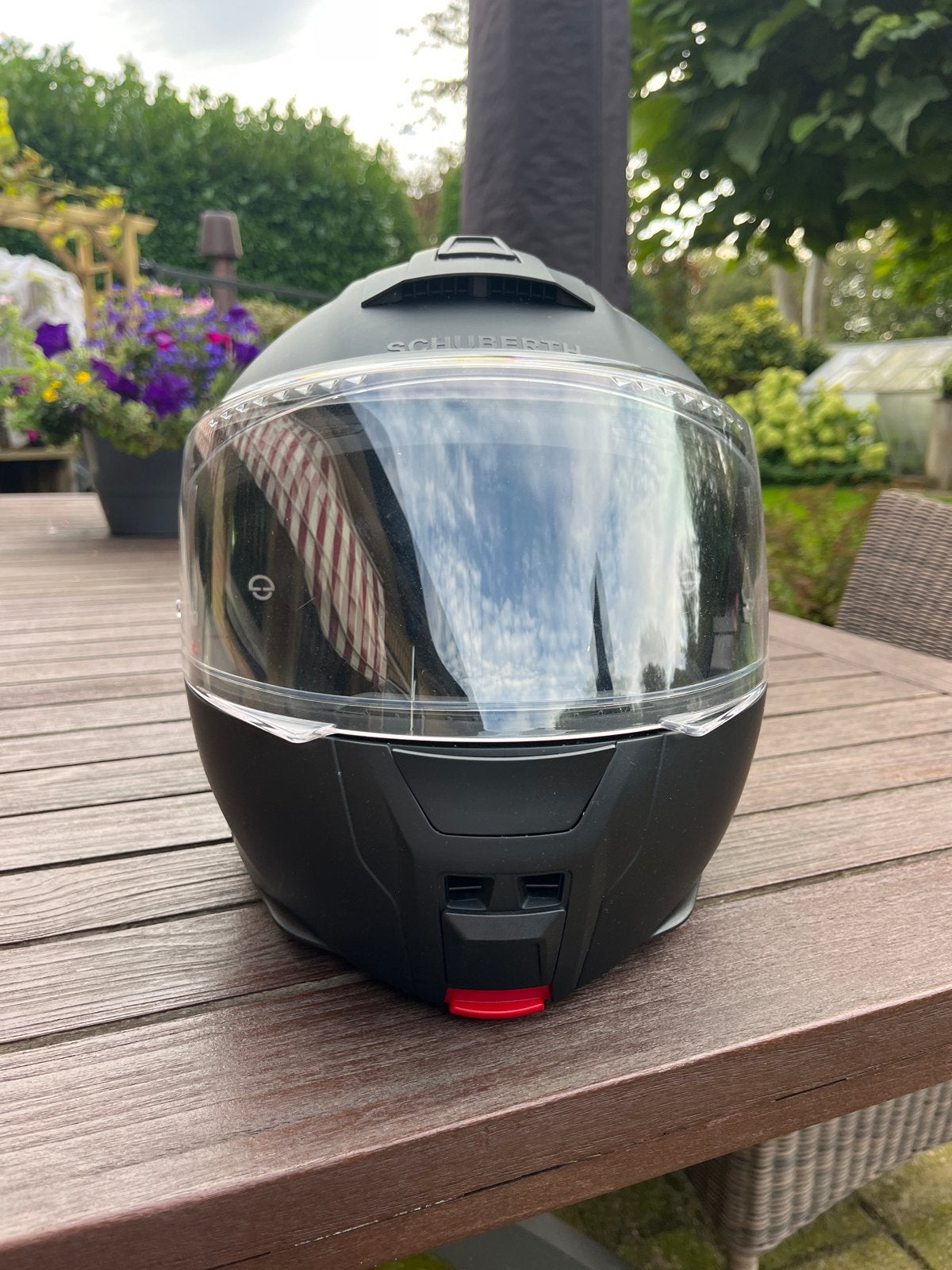 Schuberth C5 Systeemhelm Mat Zwart - Zo goed als nieuw, Overige merken, Systeemhelm, Heren, Ophalen of Verzenden