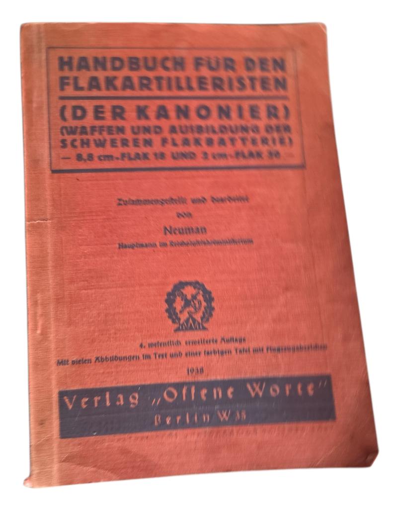 duitse ww2 flak boekje, Verzamelen, Militaria | Tweede Wereldoorlog, Ophalen of Verzenden, Duitsland, Boek of Tijdschrift