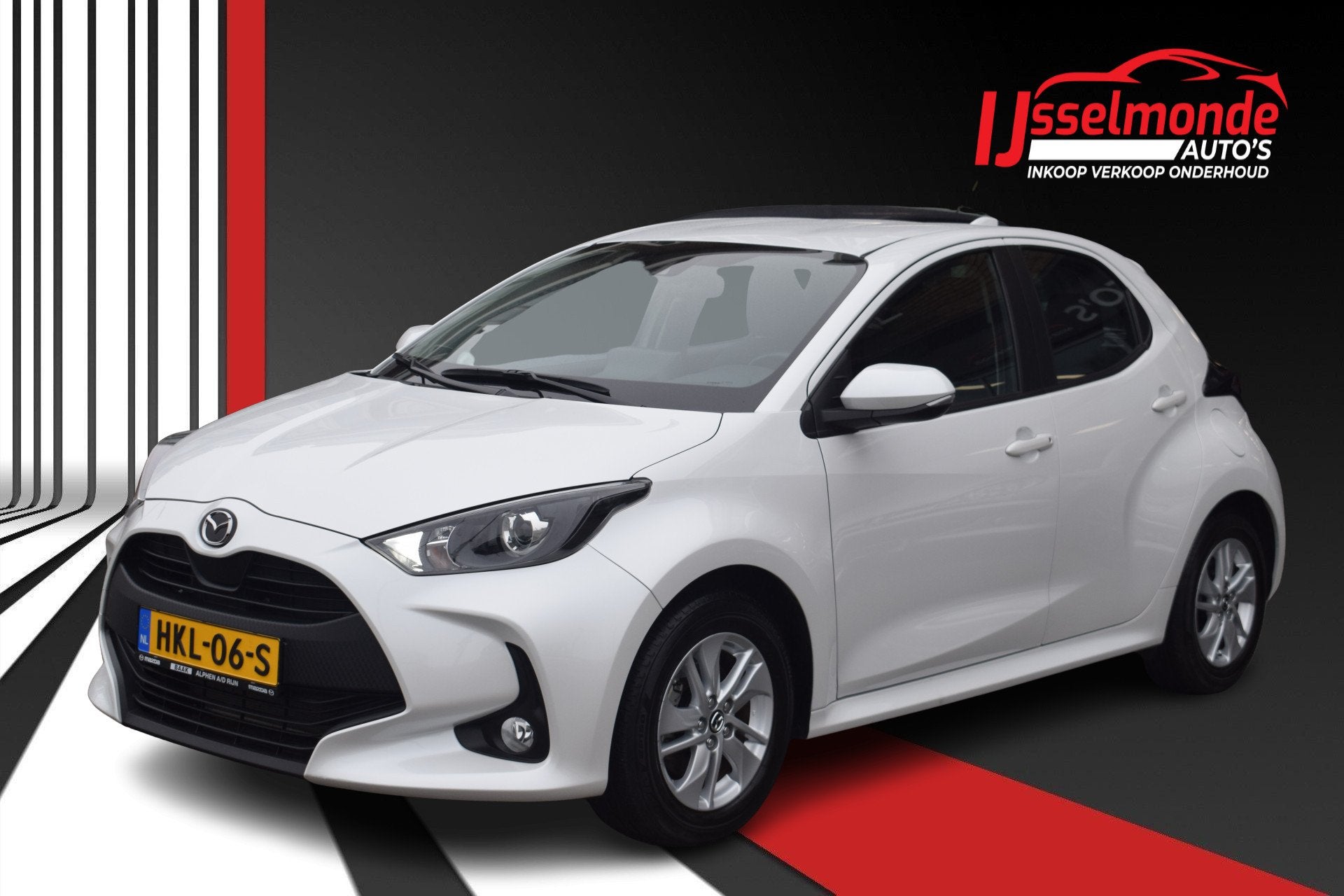 Mazda 2 Hybrid 1.5 Select Camera Stoel/Stuur verwarming Carp, Dealer onderhouden, Gebruikt, Euro 6, 450 kg