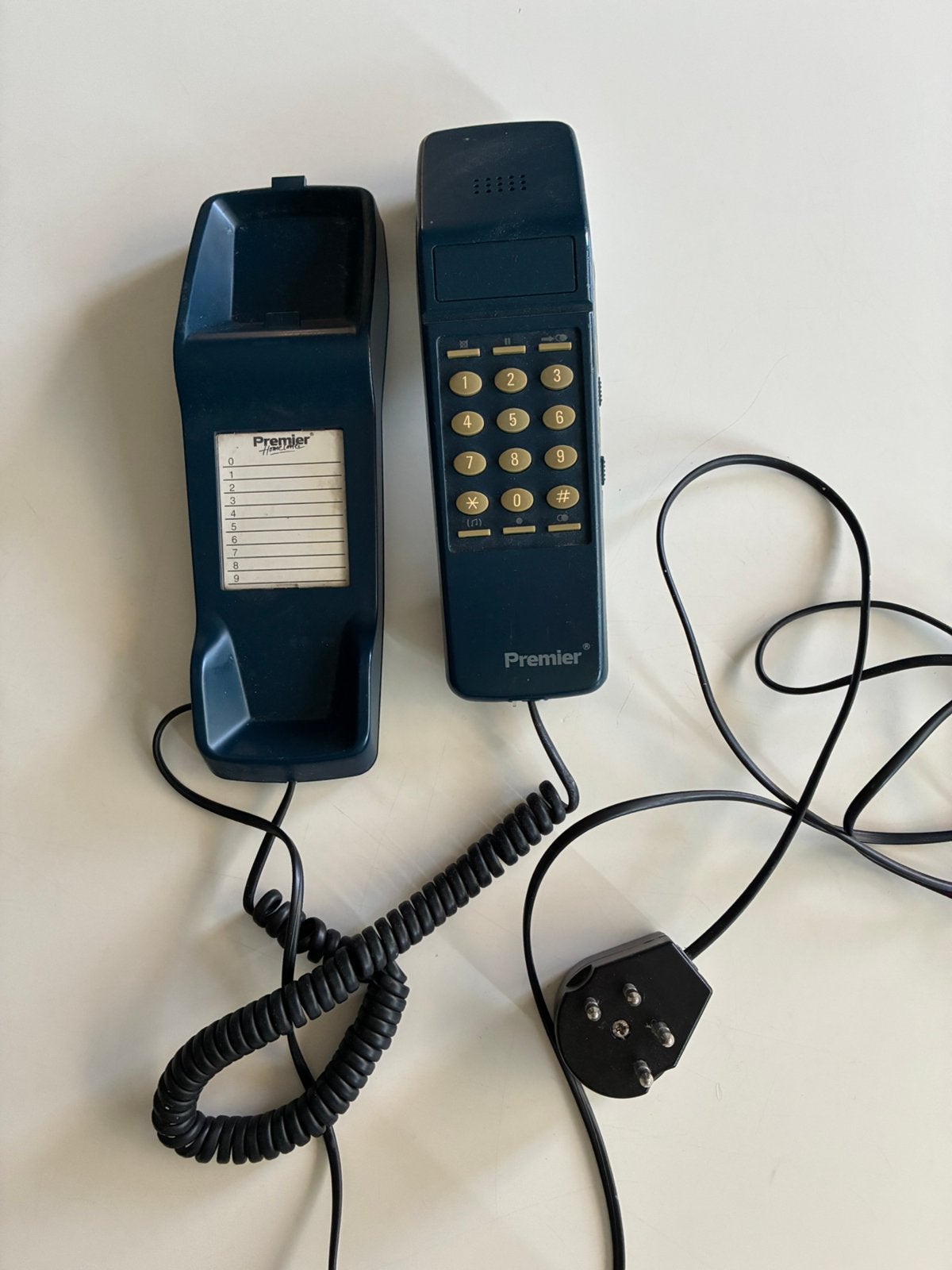Vintage Premier Home Telephone - Retro Telefoon met Toetsen, Ophalen of Verzenden, Gebruikt