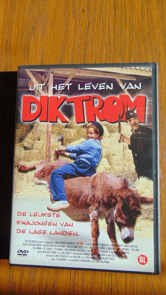 Uit het leven van Dik Trom dvd, Cd's en Dvd's, Alle leeftijden, Ophalen of Verzenden, Gebruikt