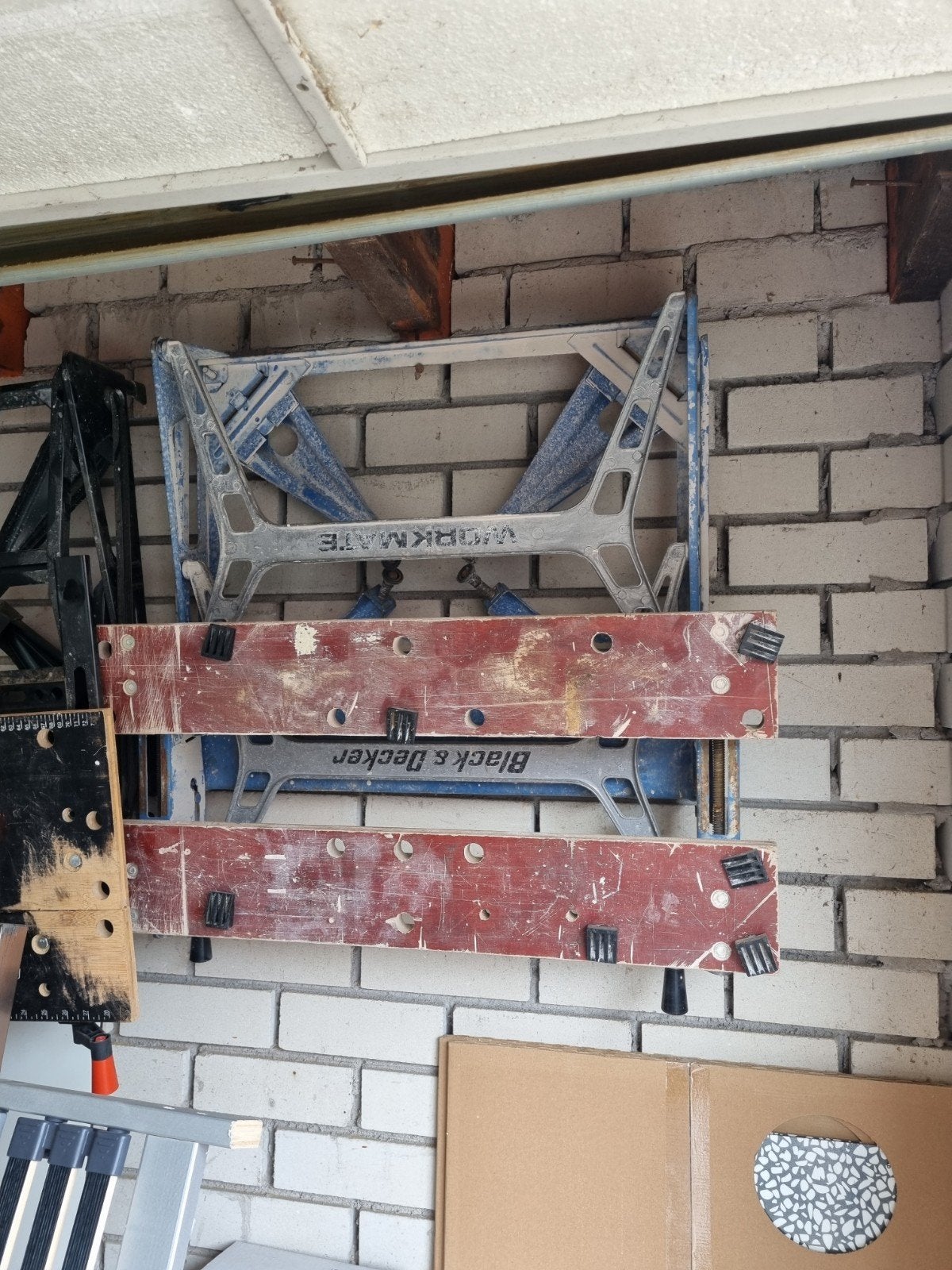 2x Black & Decker Workmate Werkbanken, Doe-het-zelf en Verbouw, Ophalen, Gebruikt, 70 tot 120 cm, Inklapbaar