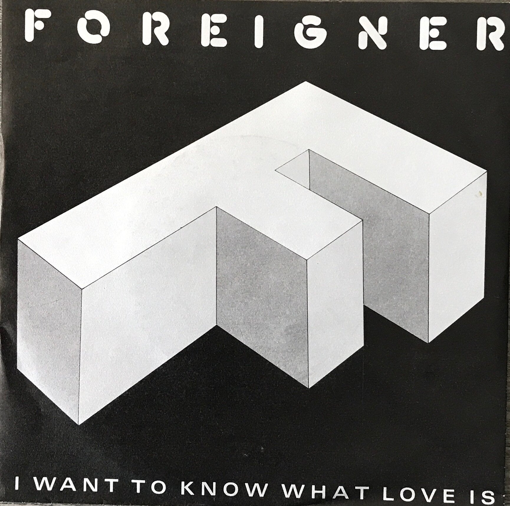FOREIGNER - I want to know,,(ander label) ALS NIEUW, Verzenden, Zo goed als nieuw, 7 inch, Pop