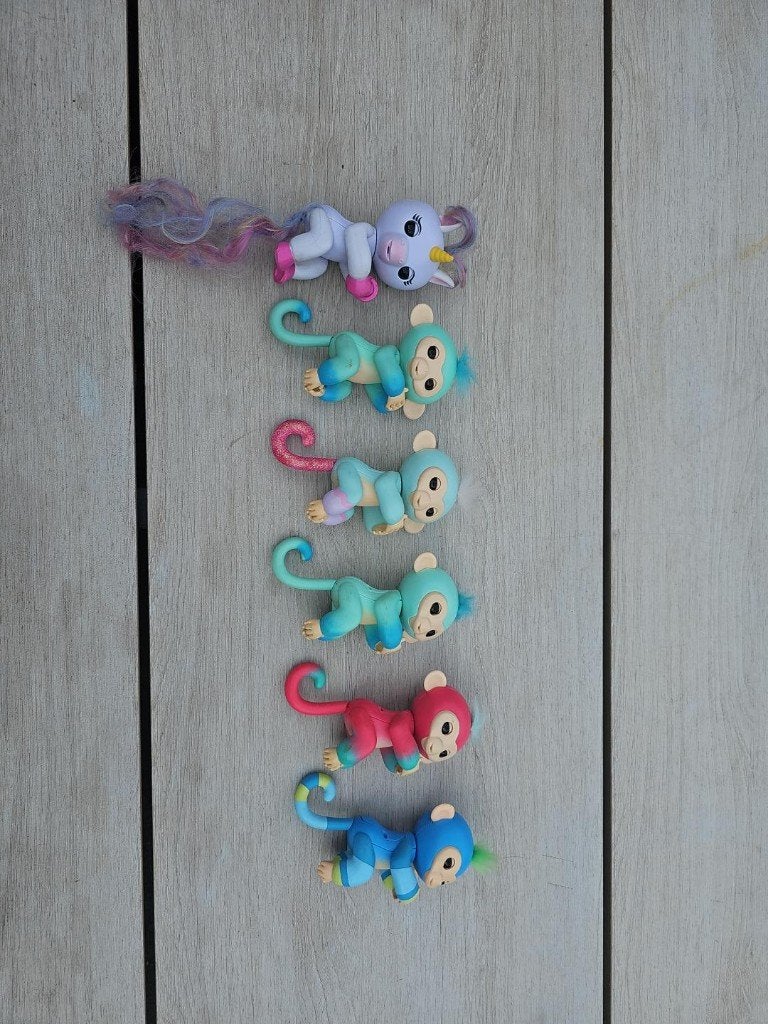 Fingerlings 6 stuks, Ophalen of Verzenden, Gebruikt