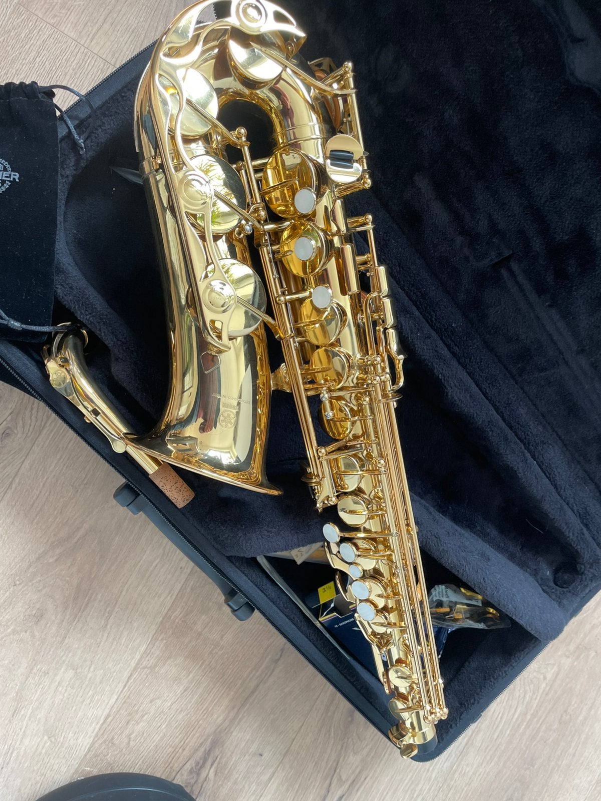 Altsaxofoon Yamaha YAS 280, Muziek en Instrumenten, Ophalen of Verzenden, Zo goed als nieuw, Alt, Met koffer