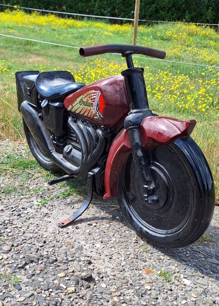 Authentieke Indian Four kermismotor van de draaimolen😎, Verzamelen, Ophalen, Gebruikt, ., .