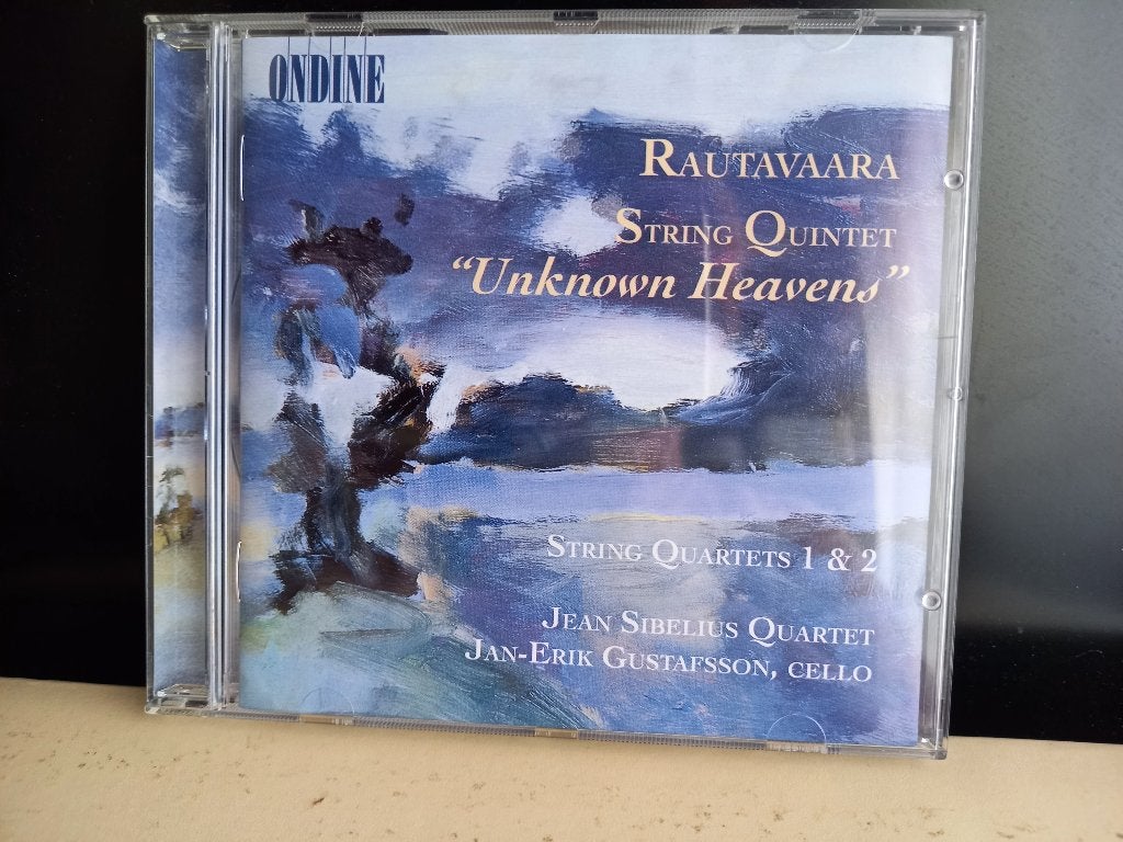 Rautavaara - String Quartet- Unknown Heavens - J. Sibelius, Cd's en Dvd's, Cd's | Klassiek, Ophalen of Verzenden, Romantiek, Zo goed als nieuw