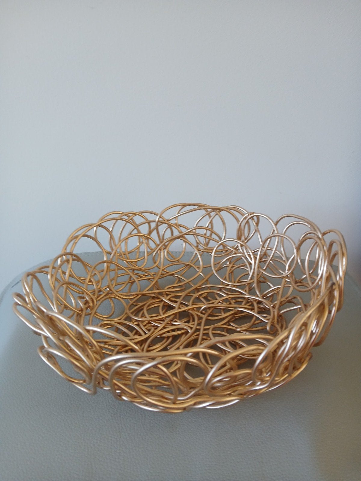 Alessi Nuvem-mand., 8 cm, Goud, Gemerkt, Ophalen of Verzenden