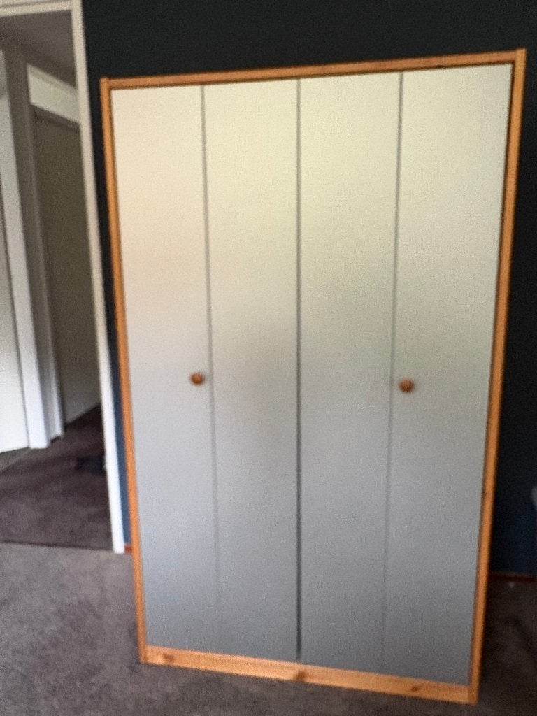 Massief grenen kledingkast merk Lifetime, Ophalen, Gebruikt, 50 tot 100 cm, 150 tot 200 cm