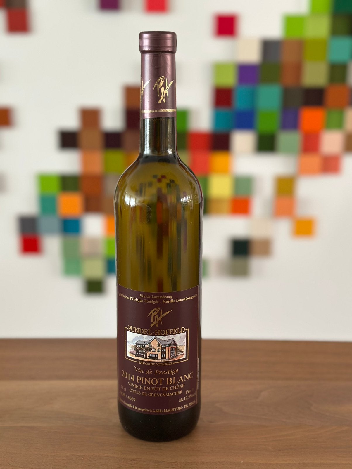 2014 Pinot Blanc witte wijn uit Luxemburg, Ophalen, Overige gebieden, Nieuw, Rode wijn